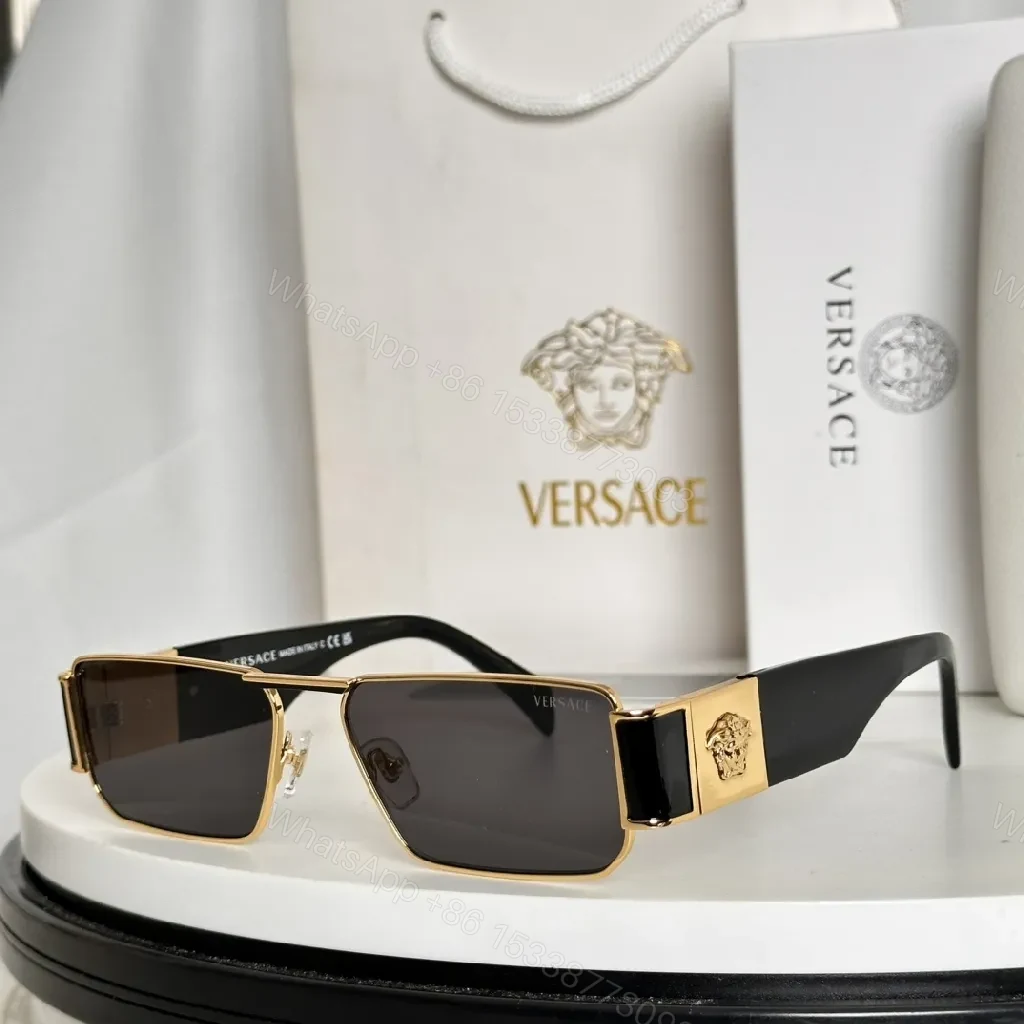 View 4 of Bold Rectilinear Vision sunglasses with polarized UV400 lenses