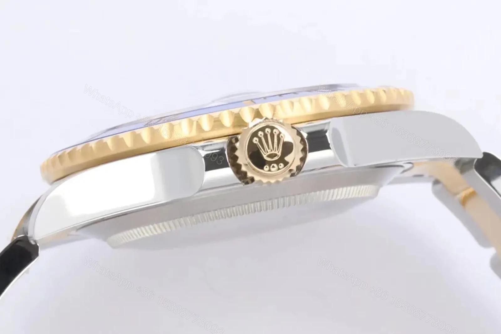 View 6 of Rolex Submariner Date 41 Stainless Steel Yellow Gold Black Dial Watch 126613LN-0002