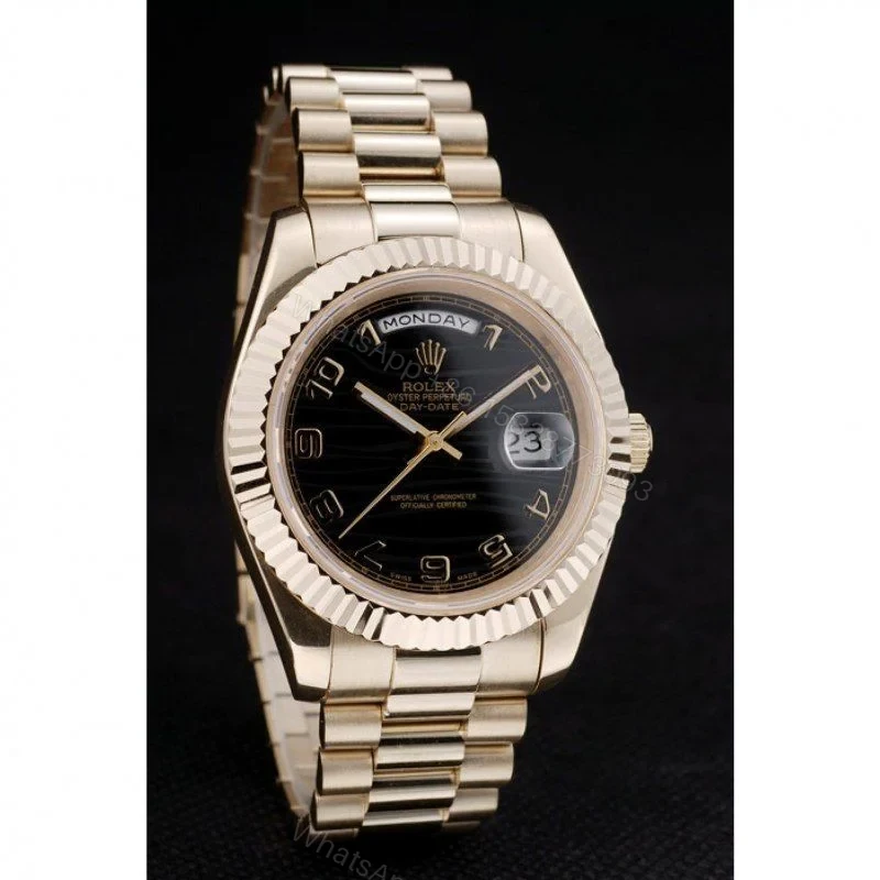 View 3 of Superclone Rolex Day-Date Black Dial 41998 40 mm