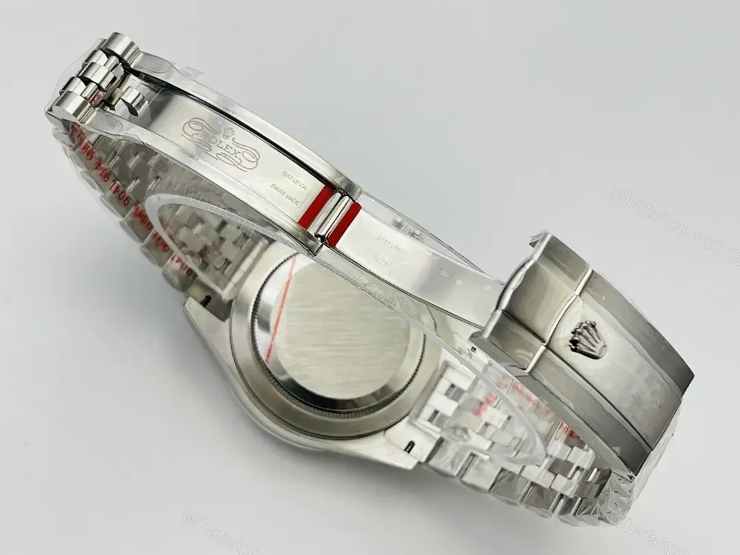 View 8 of Fake Rolex Sky Dweller Green Jubilee Best DiW 42MM Watch ROLEX-SKY-GRN-JUB-42 ROLEX-SKY-GRN-42