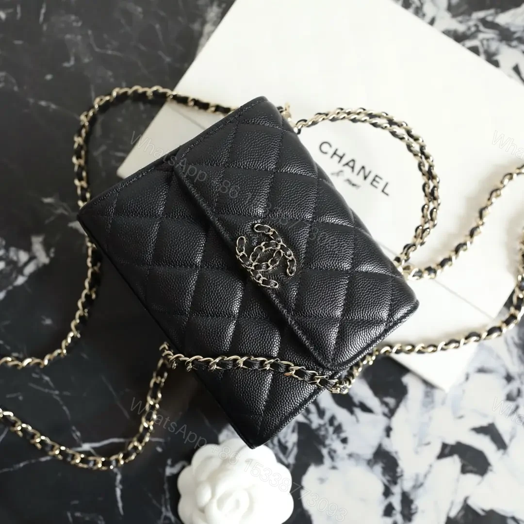 View 17 of 高仿Chanel*23P系列AP3237豎版Kelly手袋黑色免檢版
