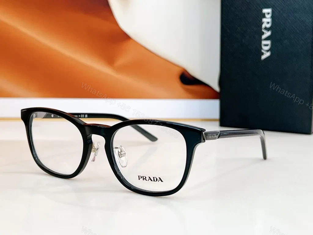 View 5 of Transparent-Frame Prada Eyeglasses: Ultra-Refined Everyday Clarity