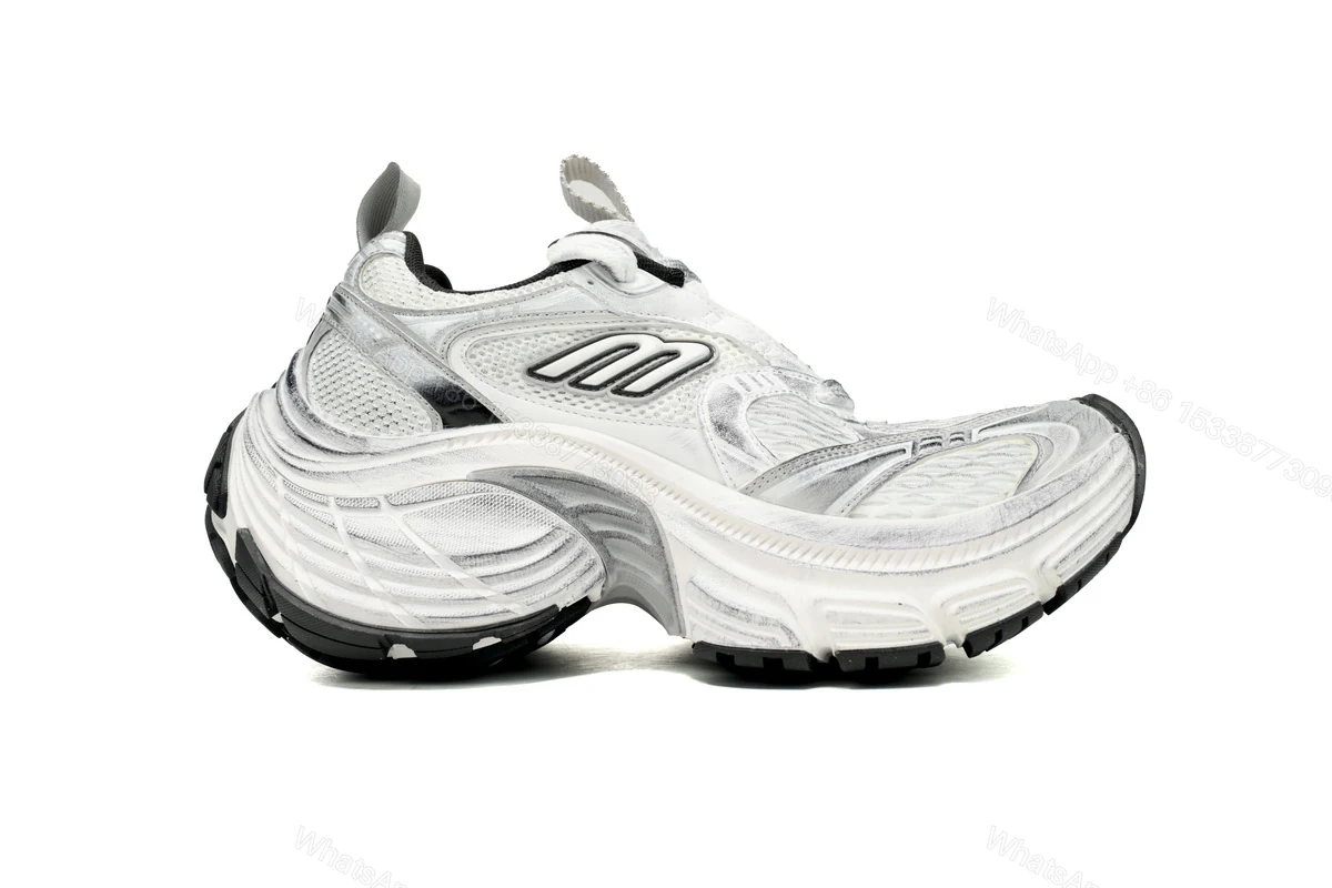 View 8 of Balenciaga 10 XL White and Black 784342 W2MV2 9110