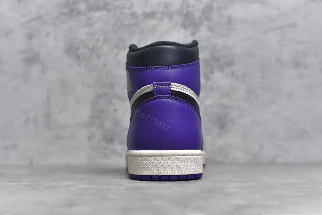 View 7 of Jordan 1 High OG “Court Purple” Reps