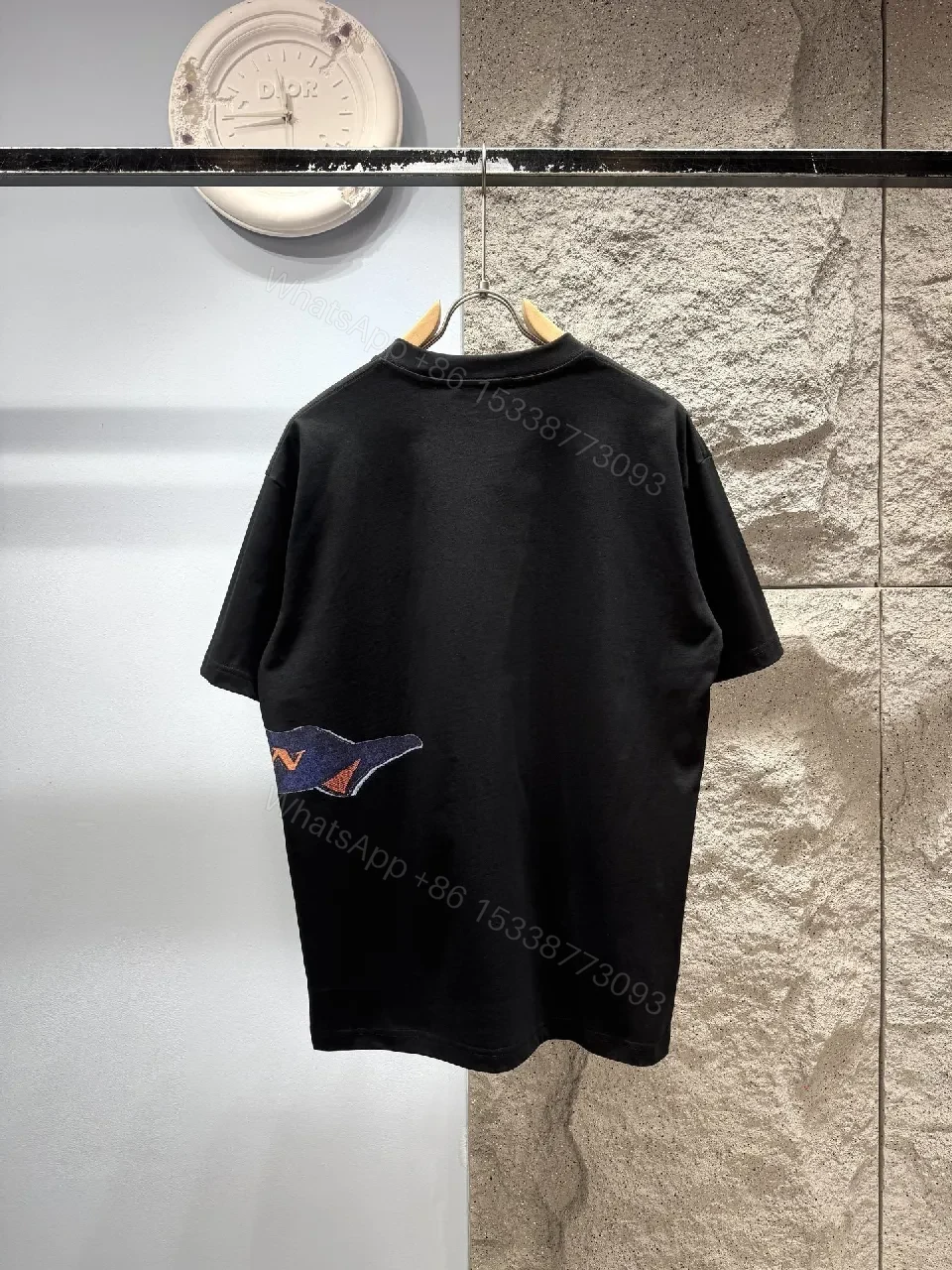 View 5 of Bold Graphic Tee: Luxe Motifs, Premium Cotton Blend Tee