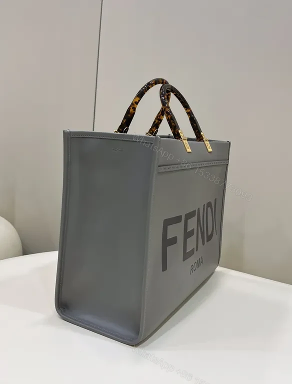 View 4 of Structured Chic Tote: Bold Logo, City-Ready Luxury