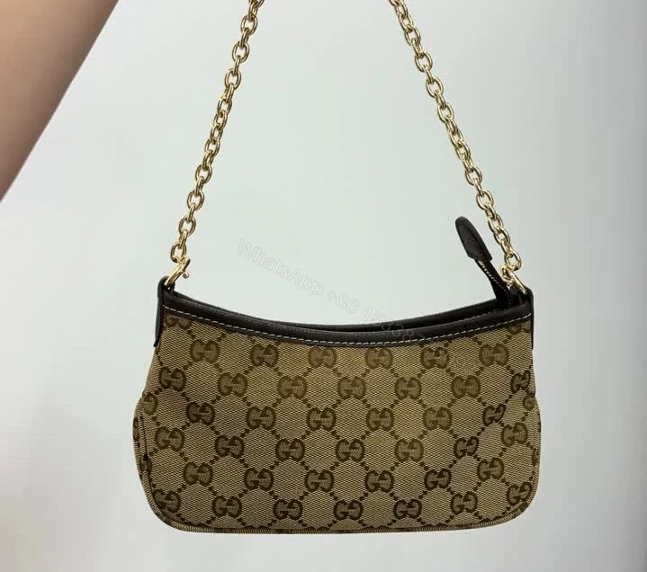 View 5 of Gucci GG Supreme Small Shoulder Bag TB307