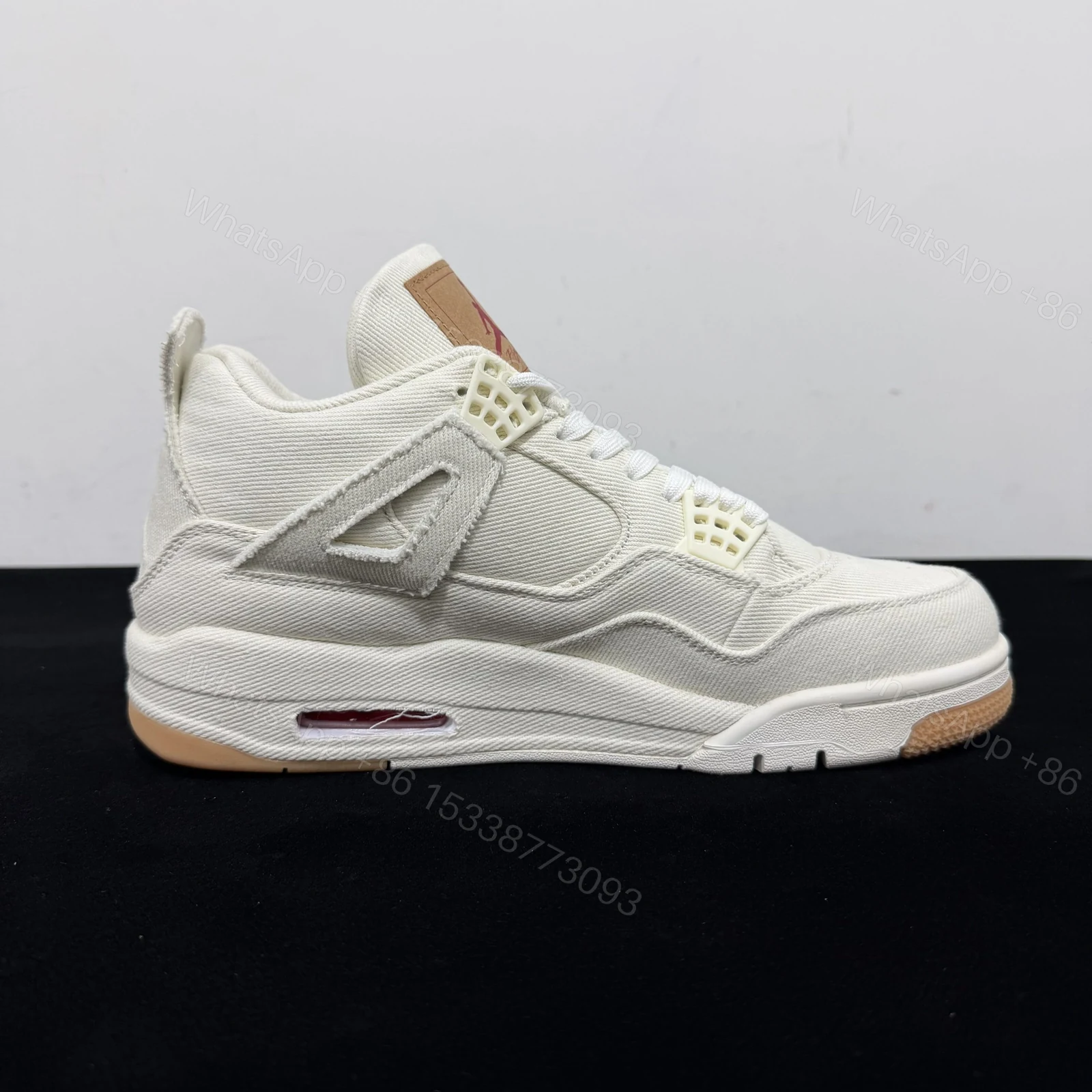 View 2 of Jordan 4 Levis White (Levi’s Tag) Reps