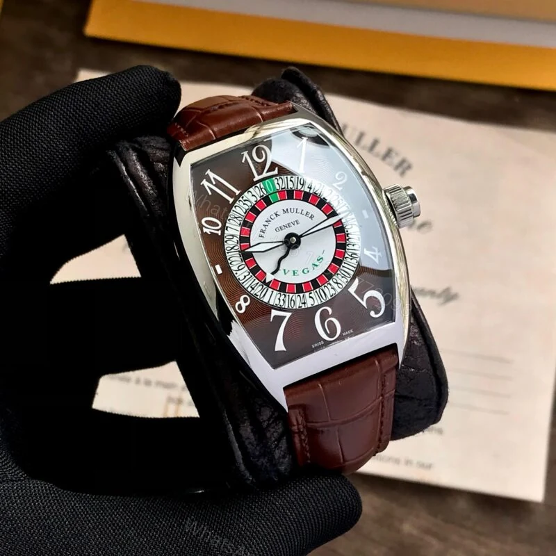 View 3 of Frank Muller Vegas Vanguard Casino Brown Dial Automatic 40mm