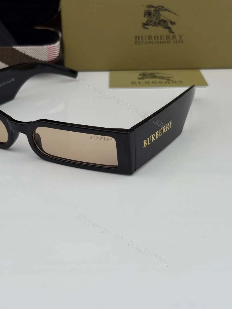 View 5 of First Copy Burberry 22033 Peach Shades Luxury Designer Sunglasses