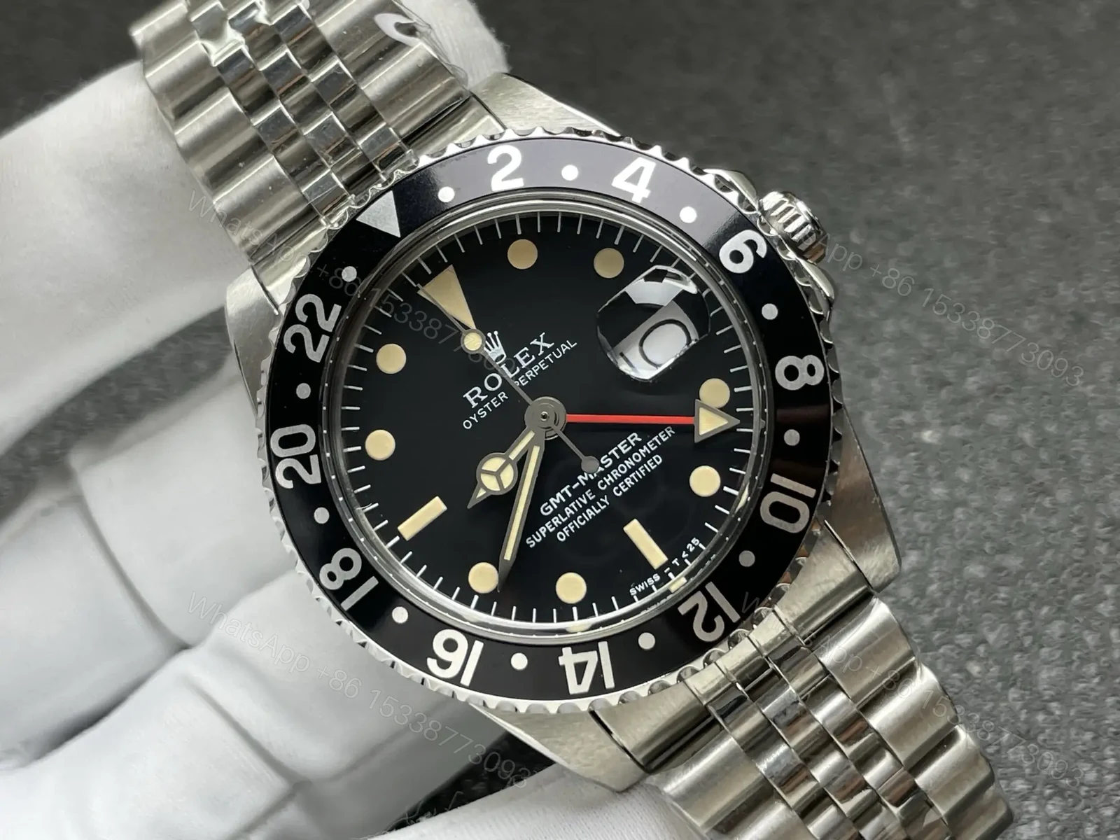View 2 of Rolex GMT-Master II Bruce Wayne Oyster Watch Ultimate 40MM 126710GRNR-0004
