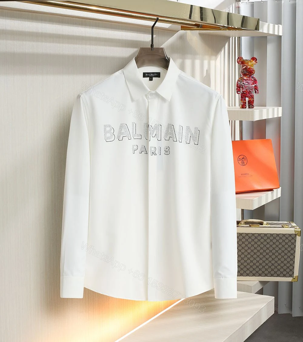 View 6 of First Copy Balmain Paris Designer Shirt