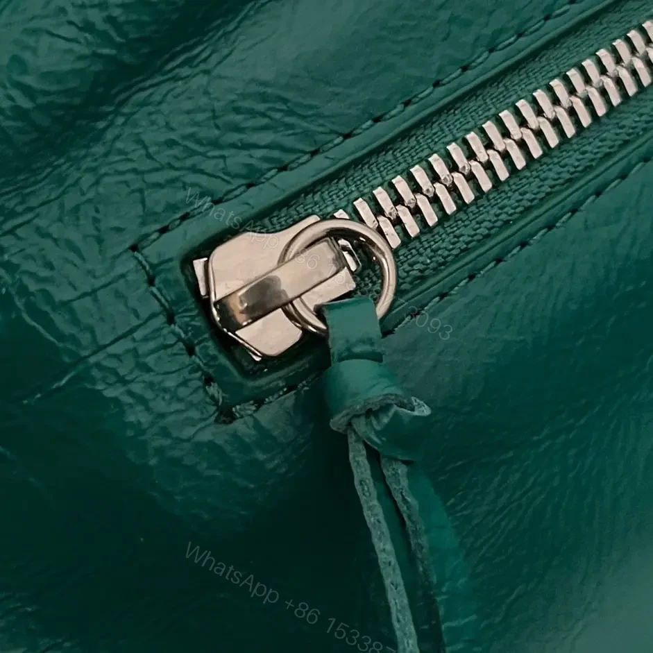 View 14 of 高仿Balenciaga*LeCagole系列餃子包綠色S