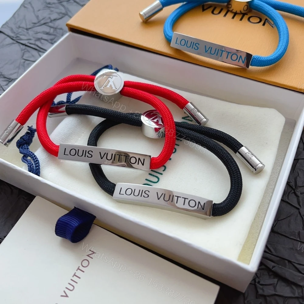 View 3 of Louis Vuitton Space Bracelet Black M00273