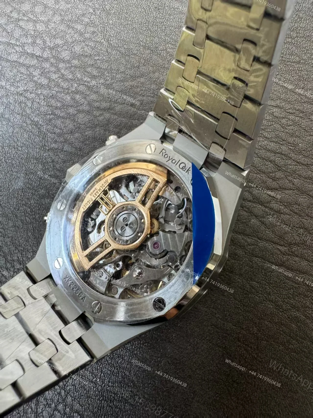 View 14 of Audemars Piguet Super Clone Royal Oak Blue Dial 26240 Chronograph 41mm Cal.4401