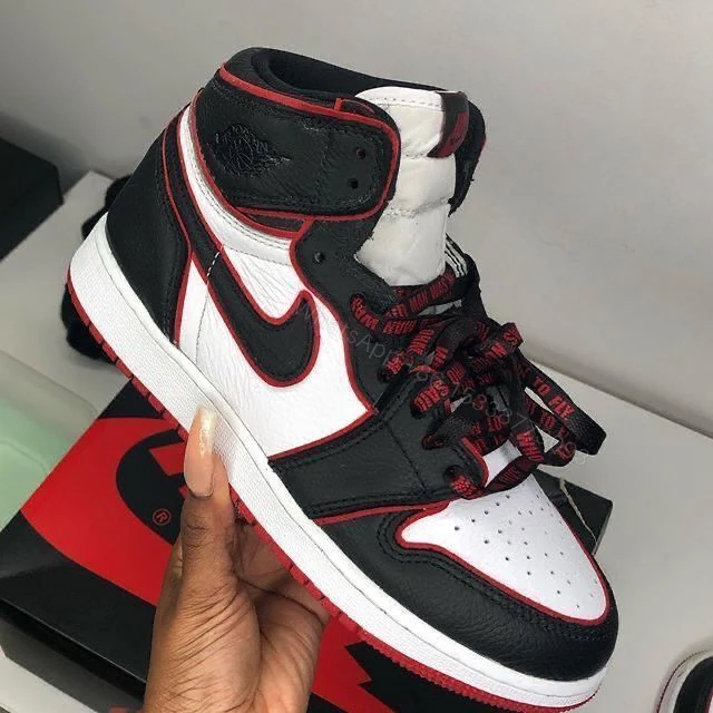 View 4 of FIRST COPY AIR JORDANS RETRO 1 MID BLOODLINE