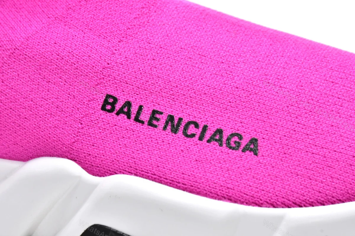 View 14 of Balenciaga Speed Trainer Rose Red