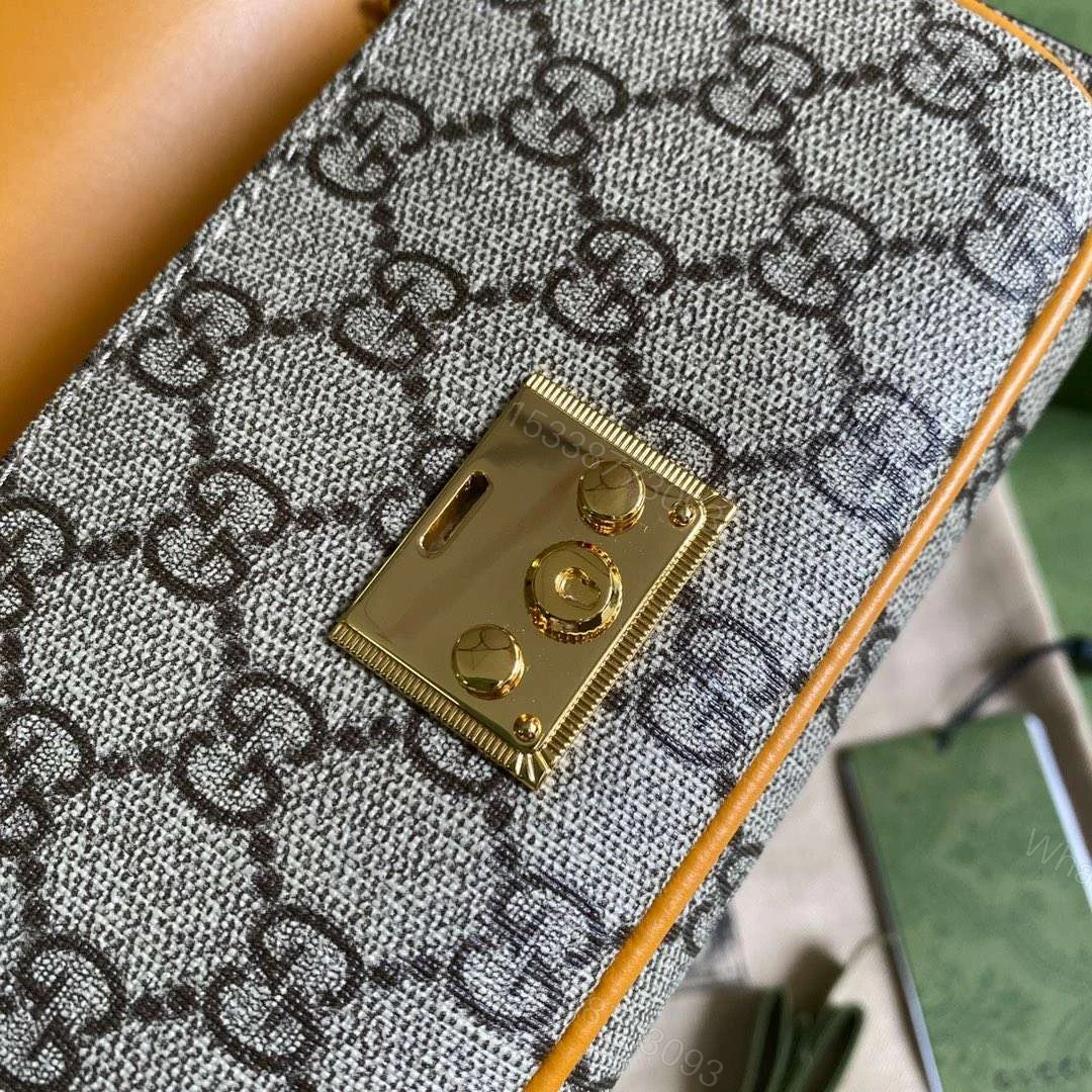 View 3 of Gucci Clutch Women’s Crossbody Bag with High Quality Monogram Pattern 19x10cm