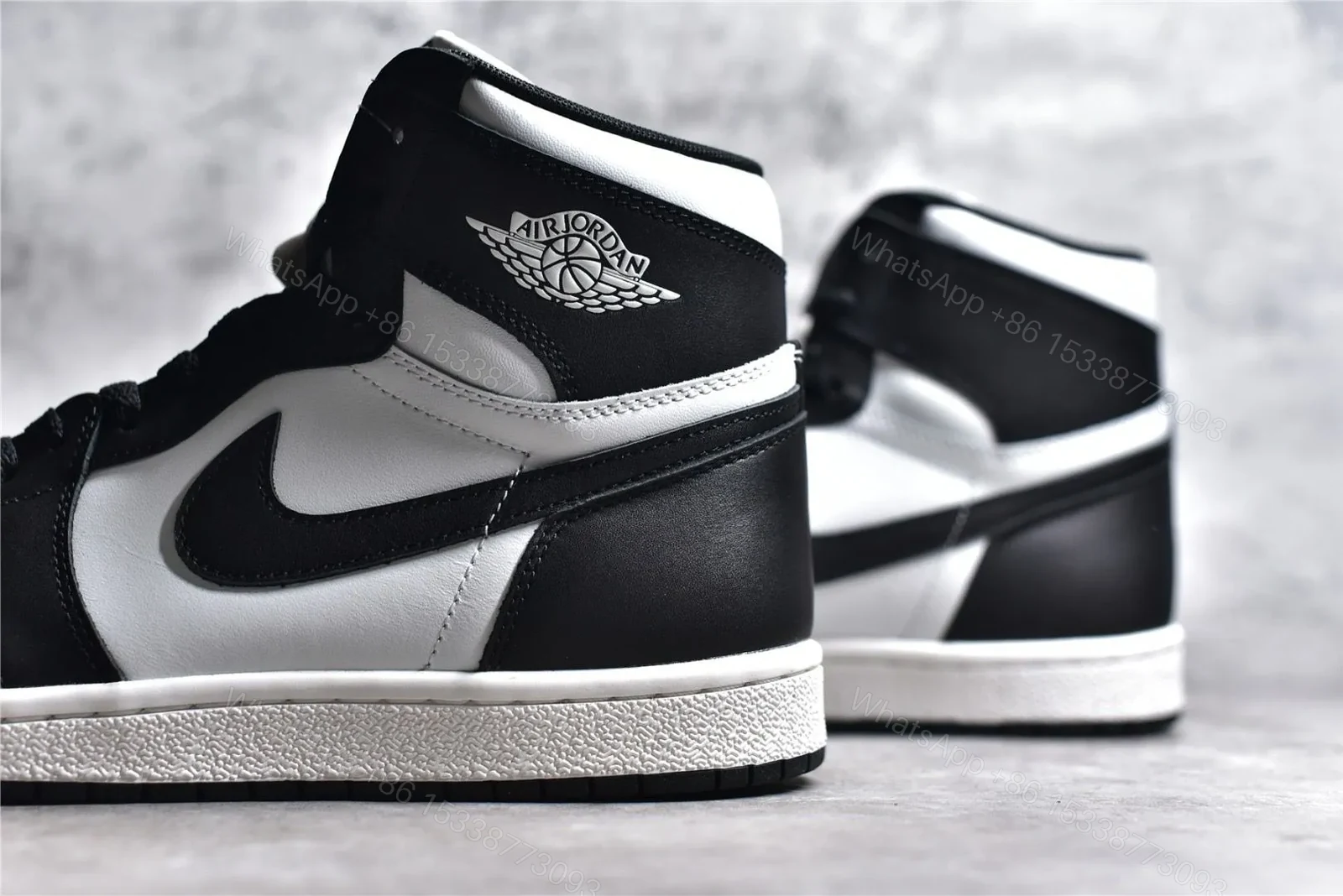 View 2 of Air Jordan 1 Retro High “85 Black White” Replica