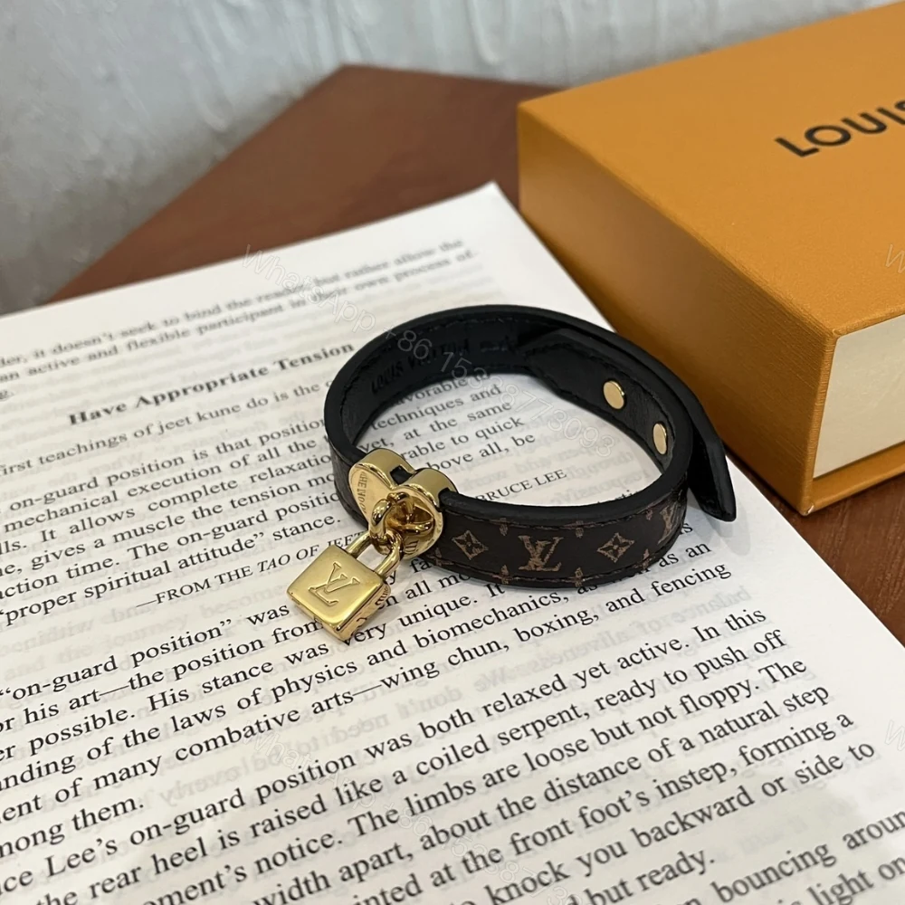 View 3 of Louis Vuitton Lock Me In Love Bracelet Monogram Brown M4264Z