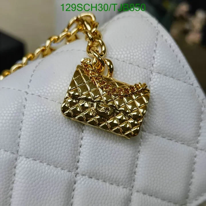 View 16 of Chanel Wallet On Chain in Black Caviar Leather with Gold Accents SS23WT