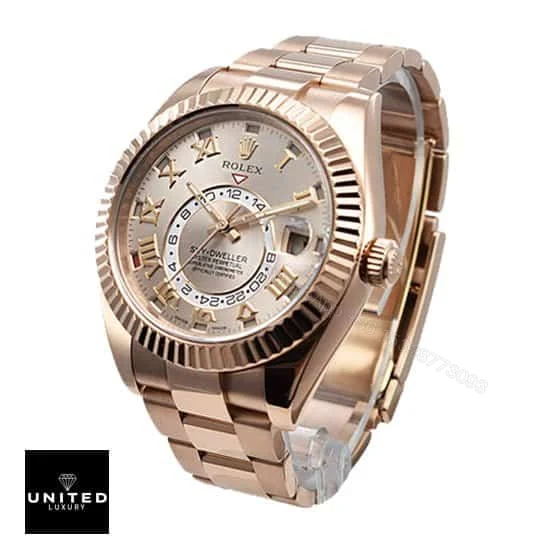View 3 of Rolex 326935 Pink Gold Replica