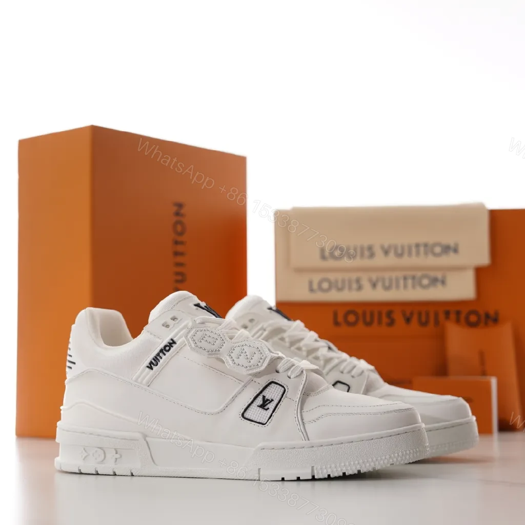 Premium White Leather Sneakers: Quiet Confidence, Loud Style — view 1