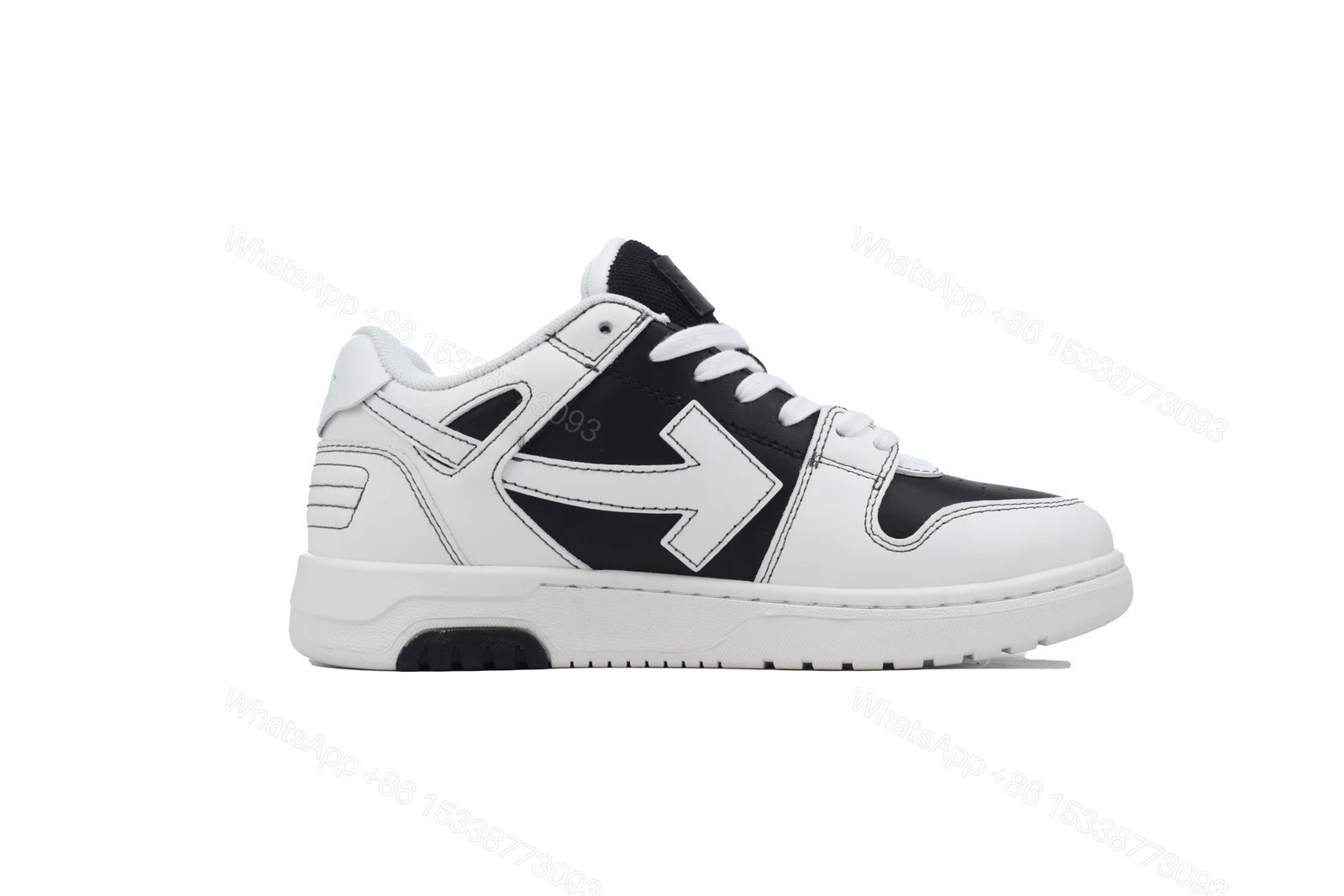 View 5 of OFF-WHITE Out Of Office White White Gray Black OMIA189S 24LEA004 1001