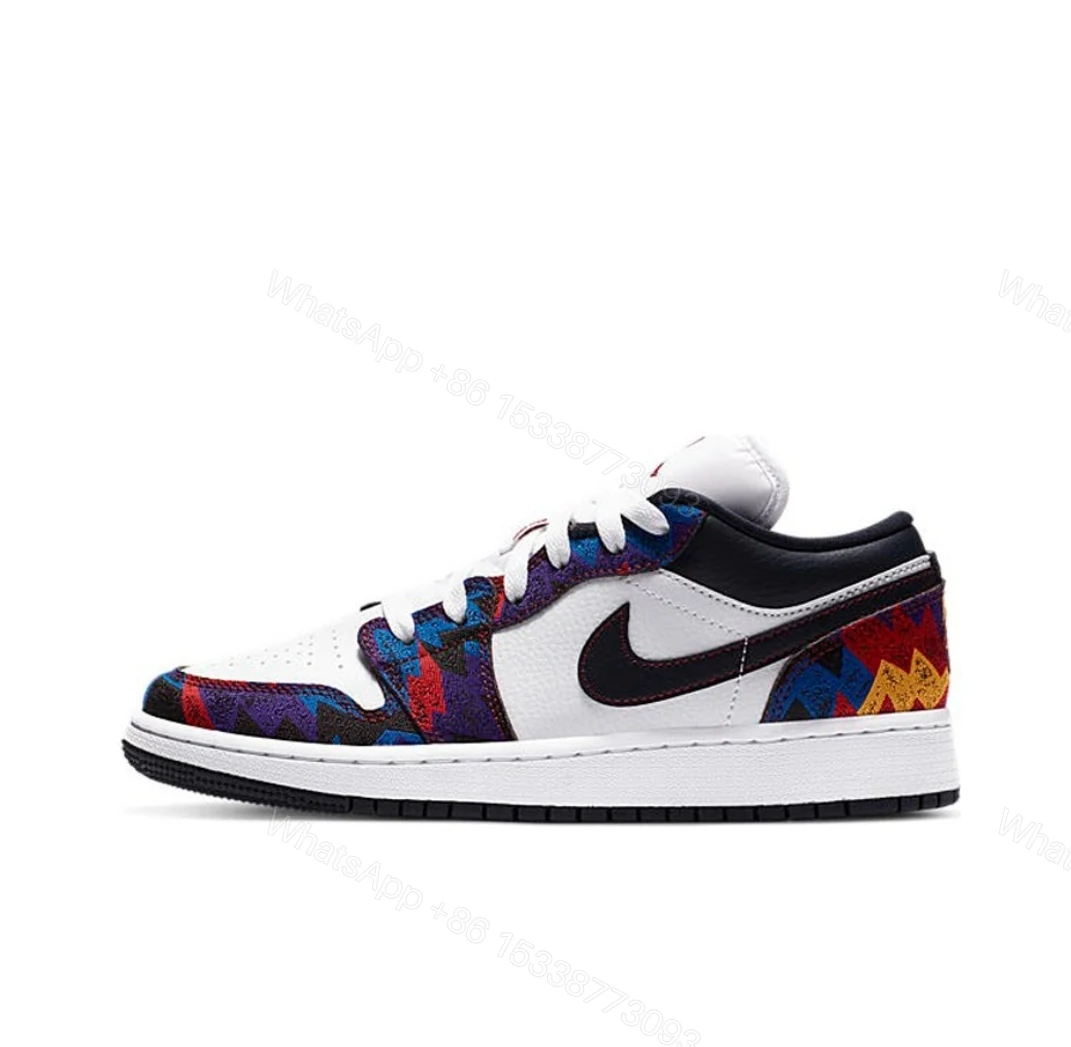 View 8 of Air Jordan 1 Low Sweater CZ8659-100