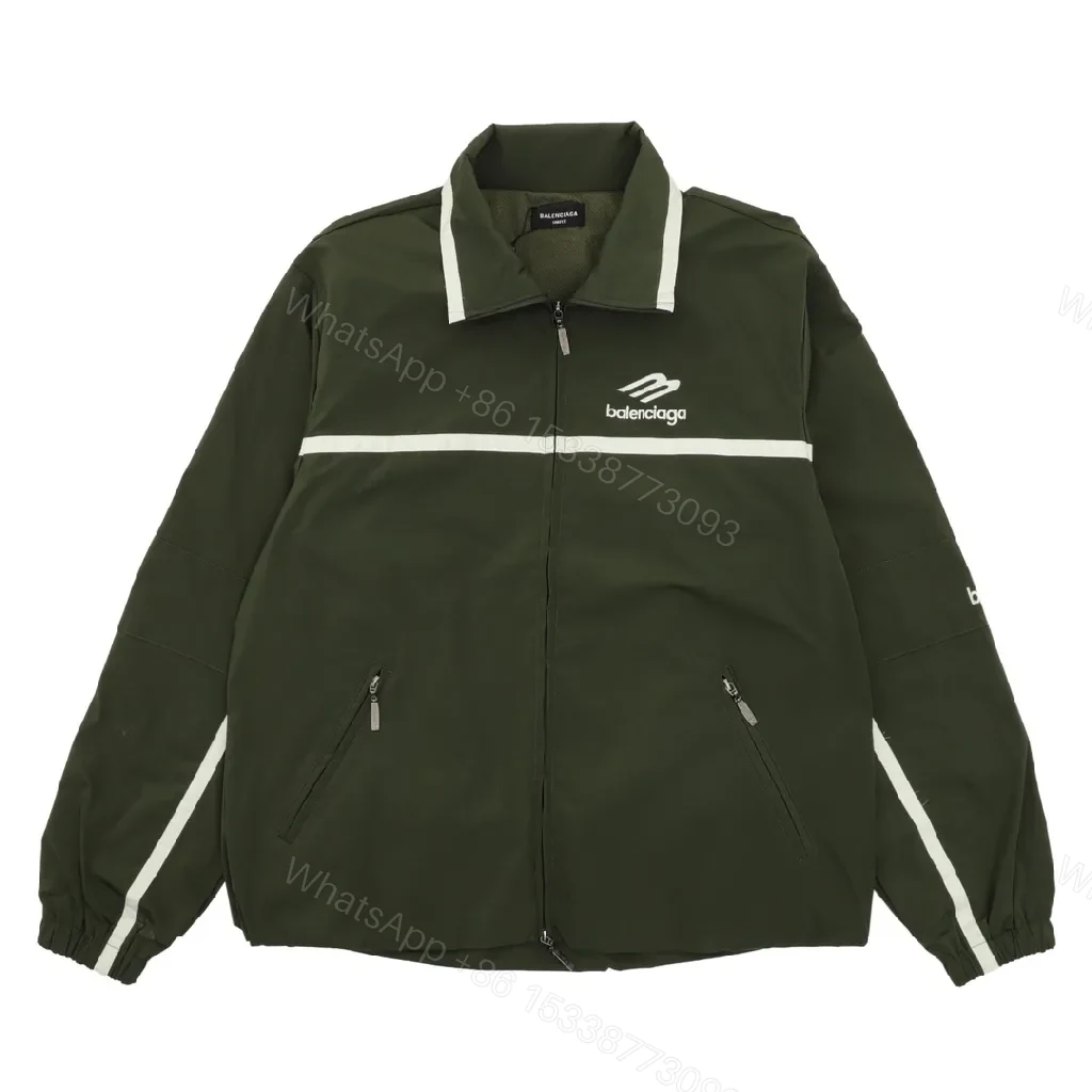 Olive Pave Coach Jacket: Subtle Stride, Bold Presence — view 1