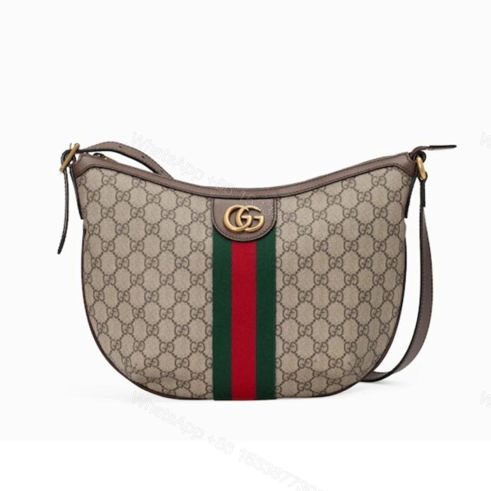 Gucci Ophidia GG Small Shoulder Bag Beige And Ebony 30Cm 598125 9IK3T 8745 — view 1