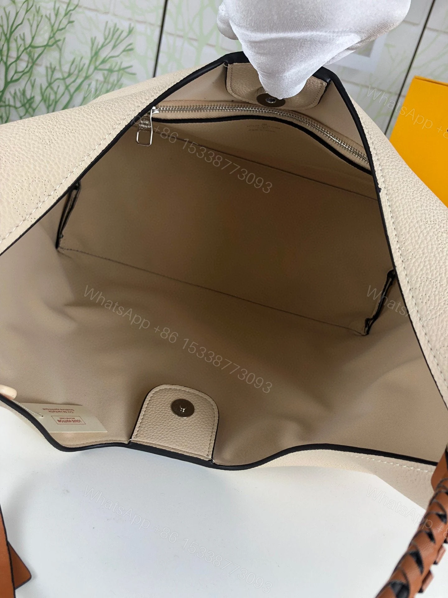 View 2 of Louis Vuitton Carmel Hobo Bag ‘Mouse Grey’