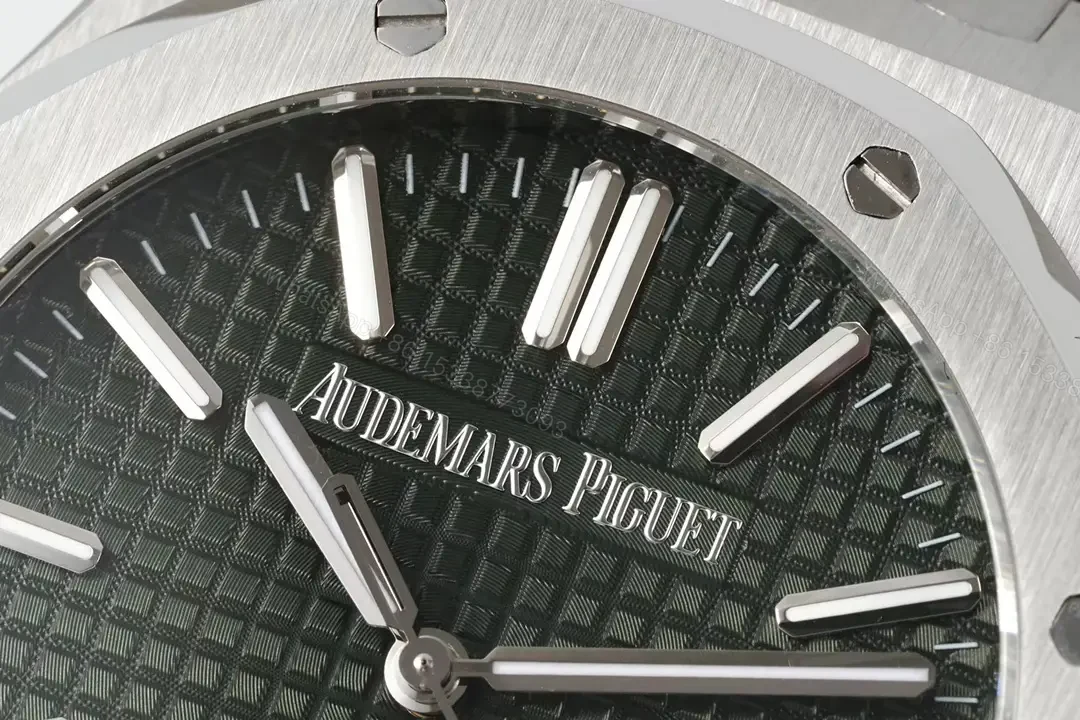View 4 of Audemars Piguet Royal Oak 15510 Watch 41MM Stainless Steel Case Deep Green Dial Steel Bracelet Ultimate Edition AP-RO-15510-SS-GRN-41
