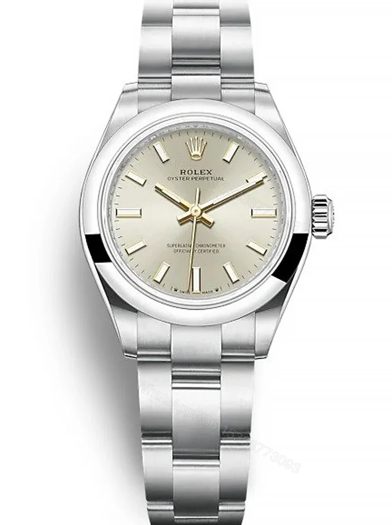 Replica Rolex Oyster Perpetual Lady Silver Dial 276200 28 mm — view 1