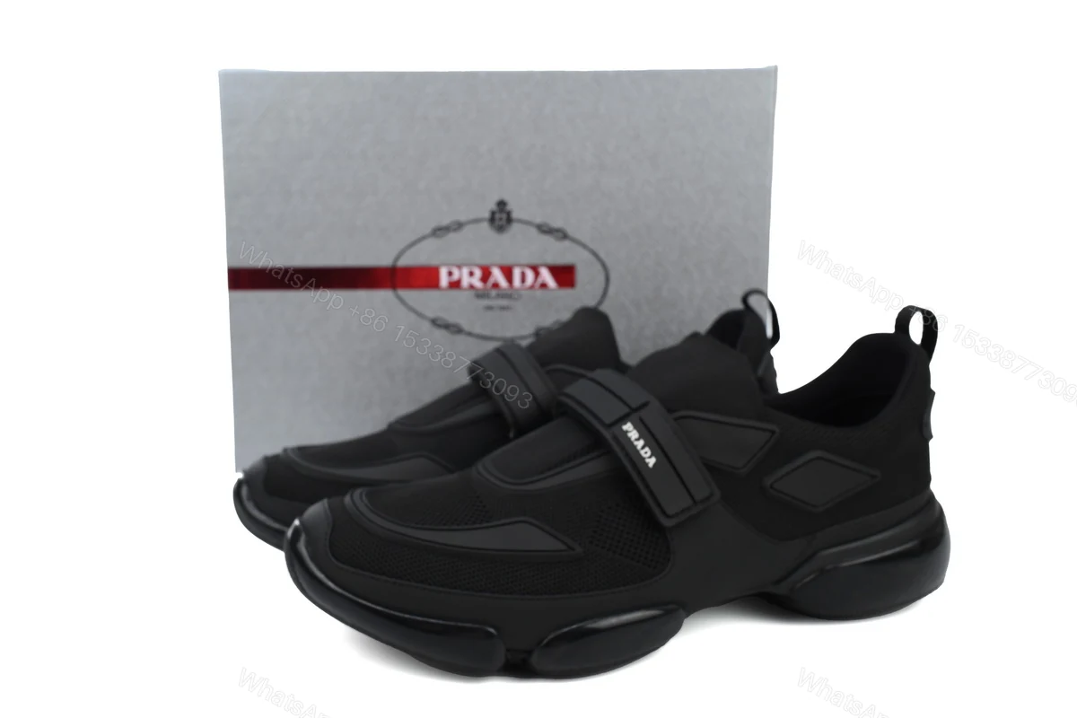 Prada Cloudbust Velcro sneakers Black — view 2