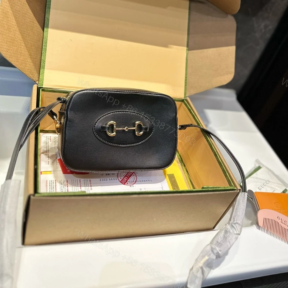 View 2 of Gucci Horsebit 1955 Mini Shoulder Bag Black 18Cm