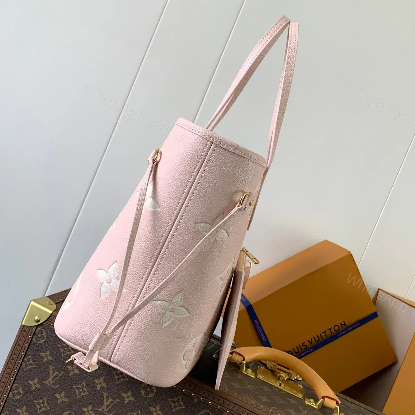 View 5 of LV Neverfull pink 32