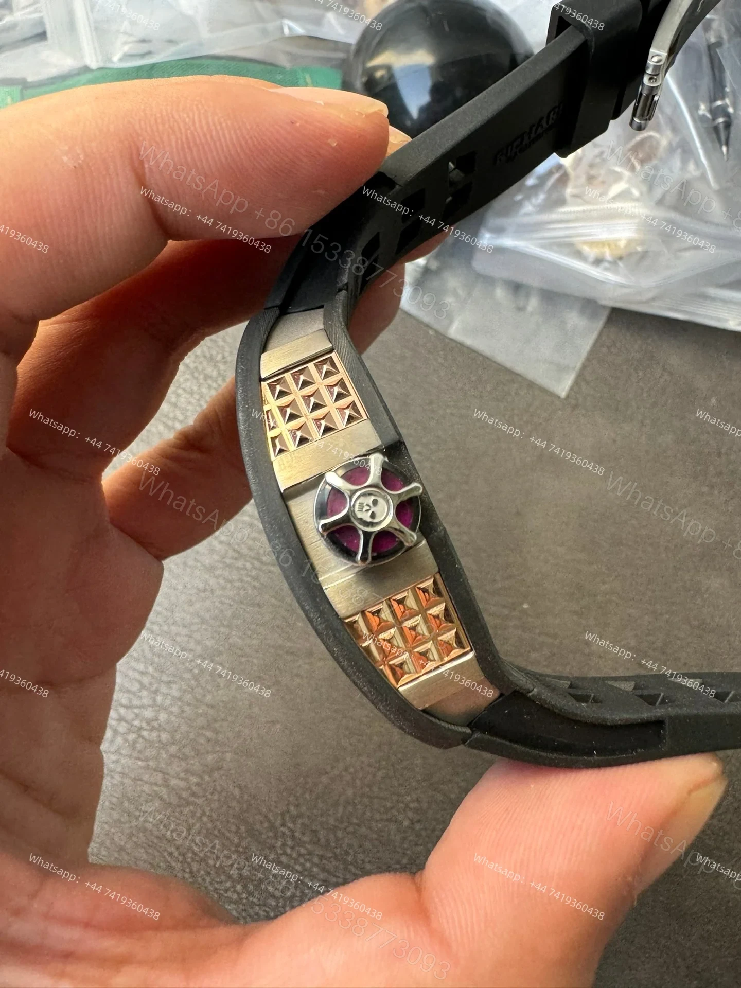 View 5 of Super Clone Richard Mille RM 66 Flying Tourbillon Devil’s Hand 1:1 Replica Watch