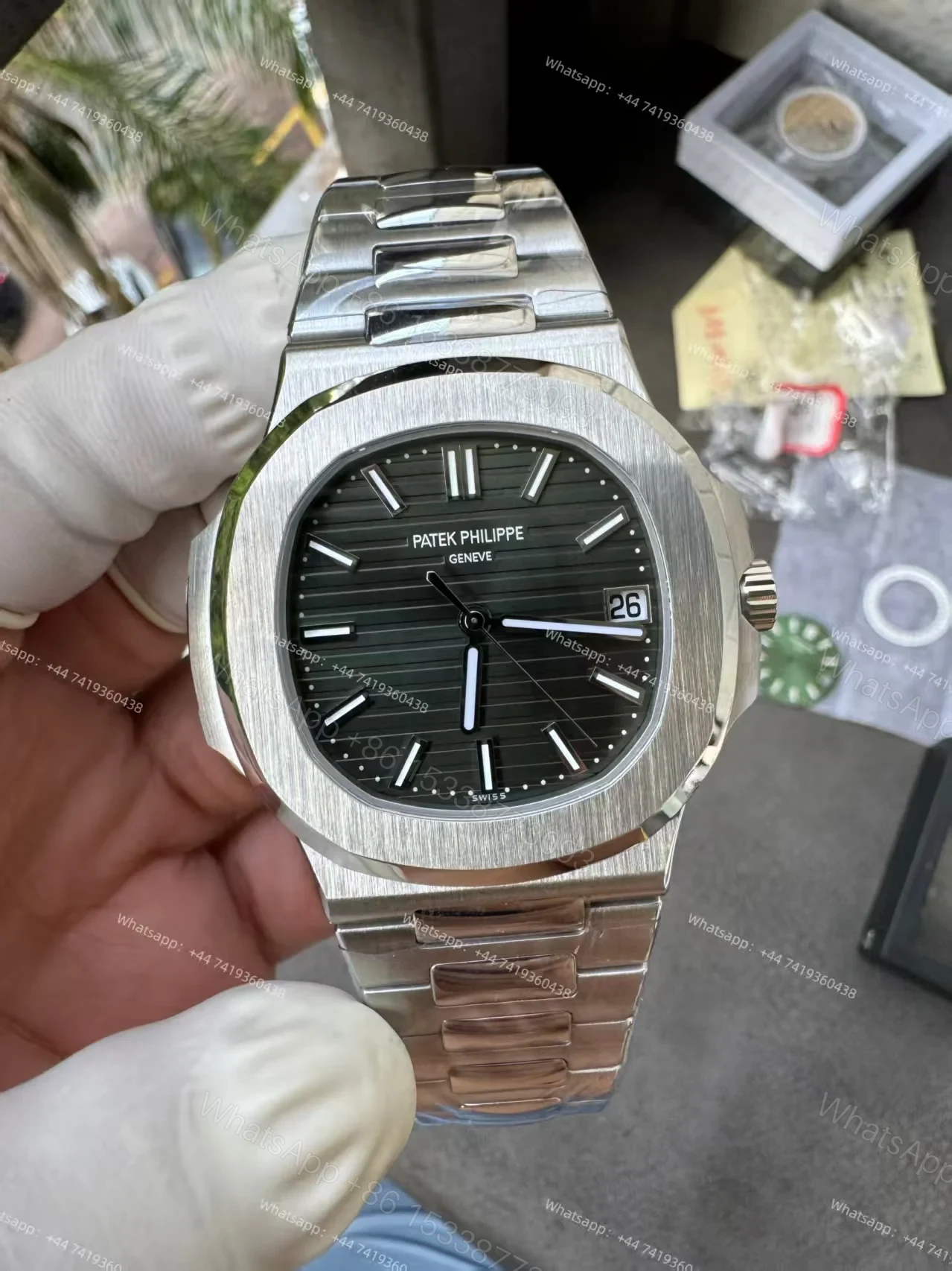 View 5 of Patek Philippe Super Clone Nautilus 5711 Green Dial 40MM