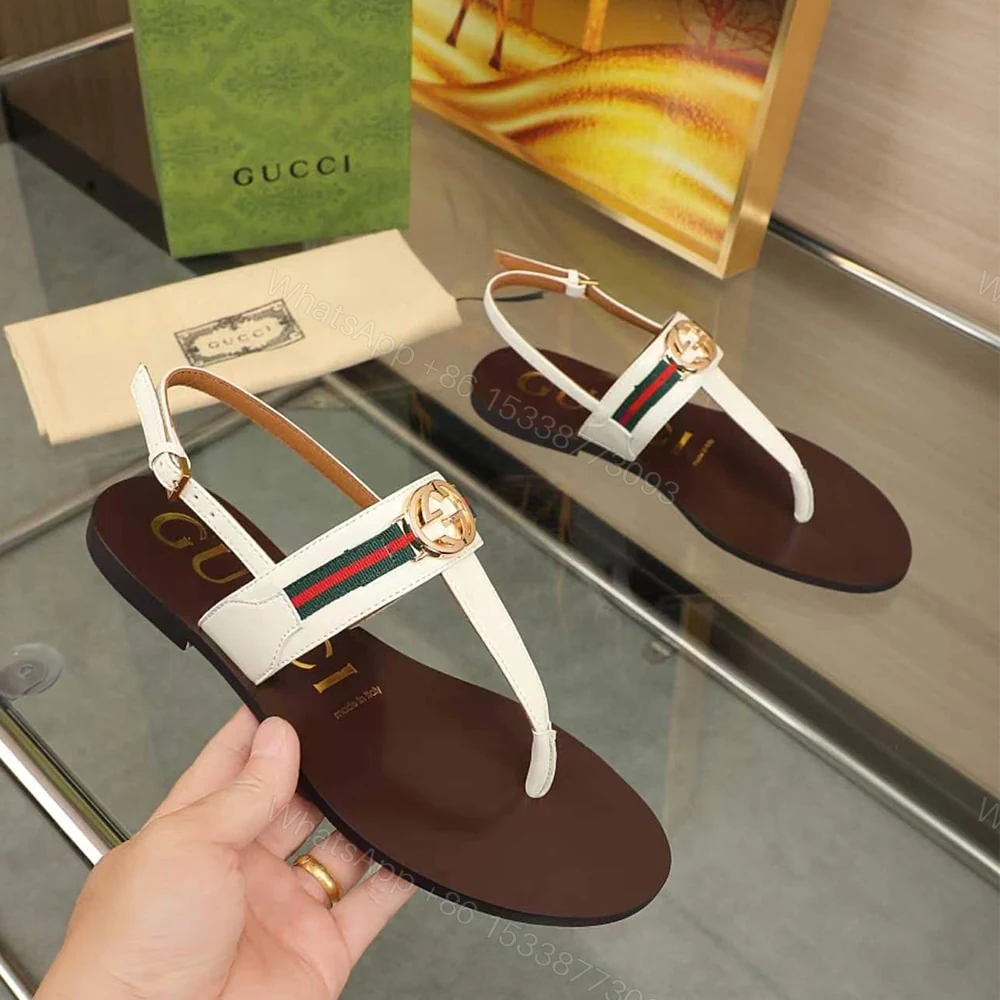 View 6 of GUCCI Women’s Interlocking G Web sandal 274278