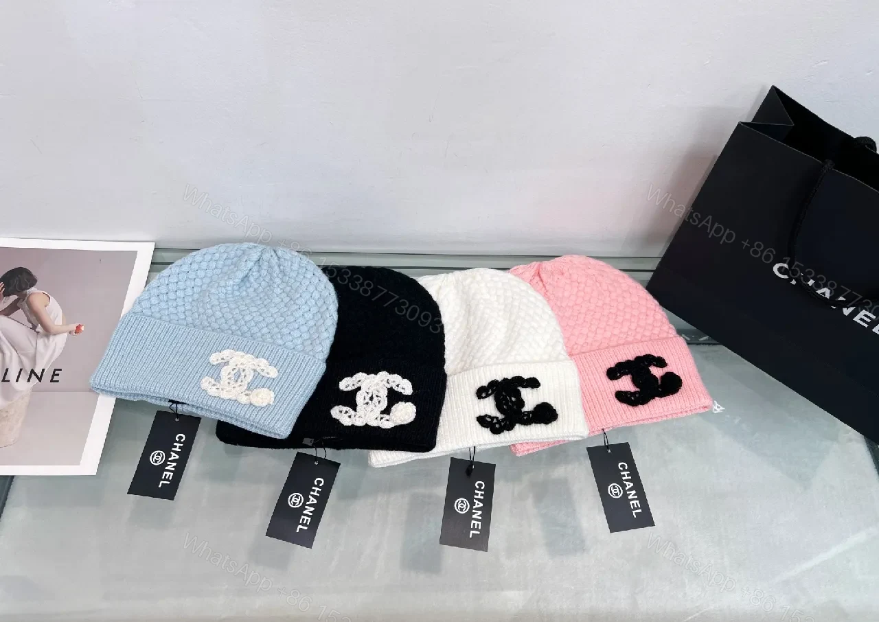 View 6 of Pastel Knit Beanie + Premium Wool + Modern Logo + Warmth & Texture + Beanie