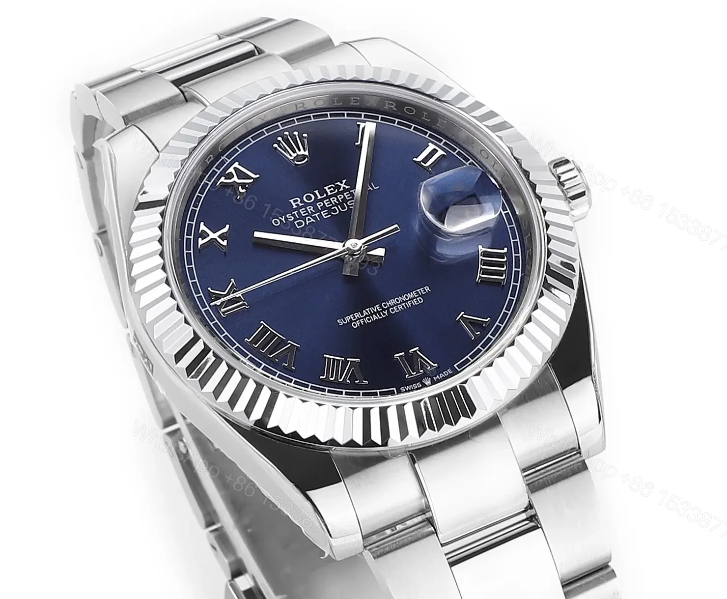 View 3 of VS Factory Clean Factory DDF Blue Datejust 41mm Steel Watch
