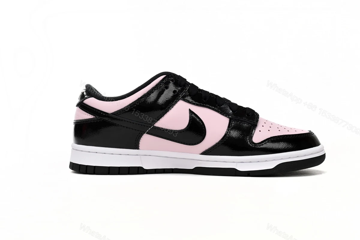 View 2 of Nike Dunk Low Black Powder Paint DJ9955-600