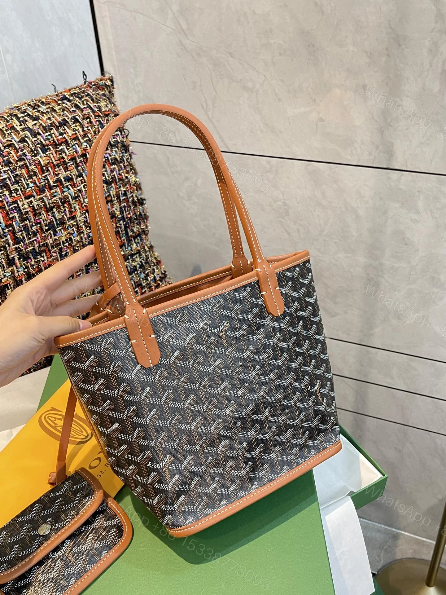 View 3 of Goyard Anjou Tote Mini