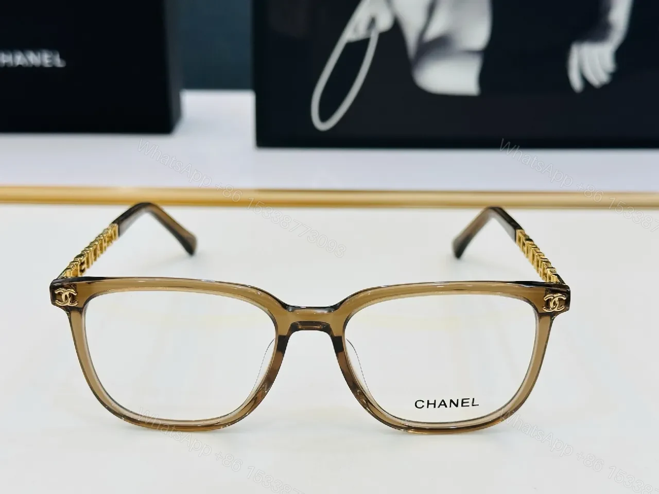 View 5 of Chic Square Eyewear: Luxury Comfort Glasses Without Brand Names