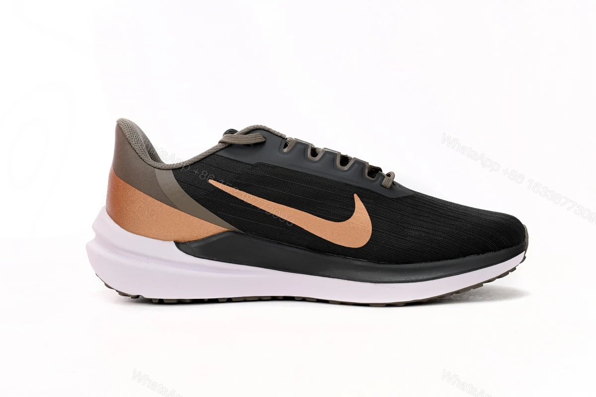 View 10 of Nike Air Winflo 9 Black And White Brown DD8686-005