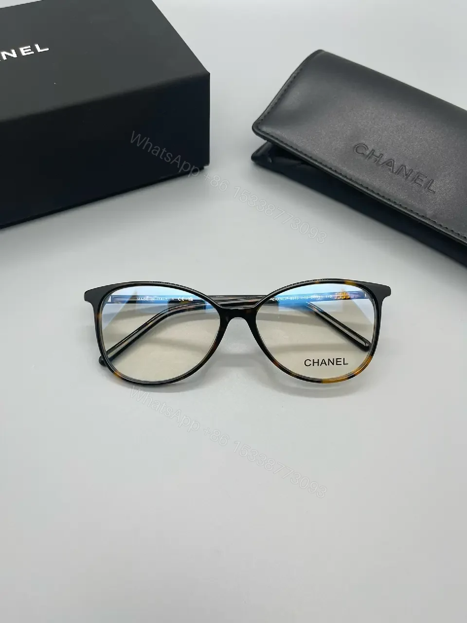 View 3 of Chic Vision Eyewear: Modern Luxury Round-Rect Frame with AR