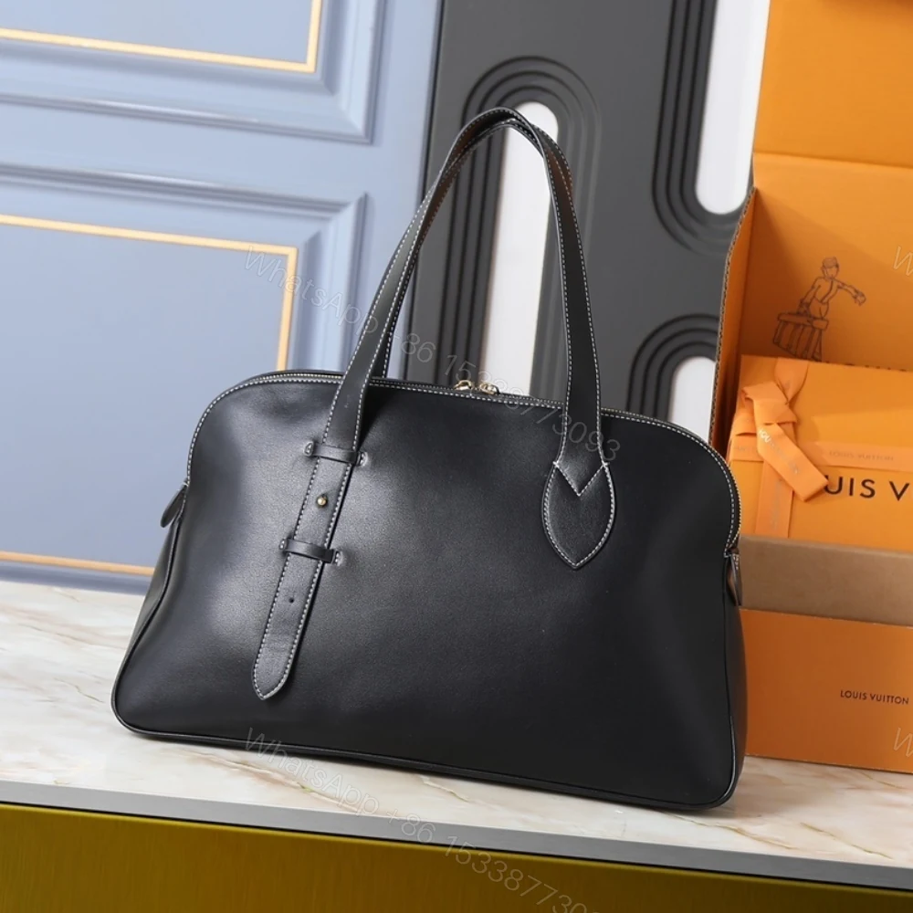 View 4 of Louis Vuitton Low Key Duffle Tote Black 43Cm M26257