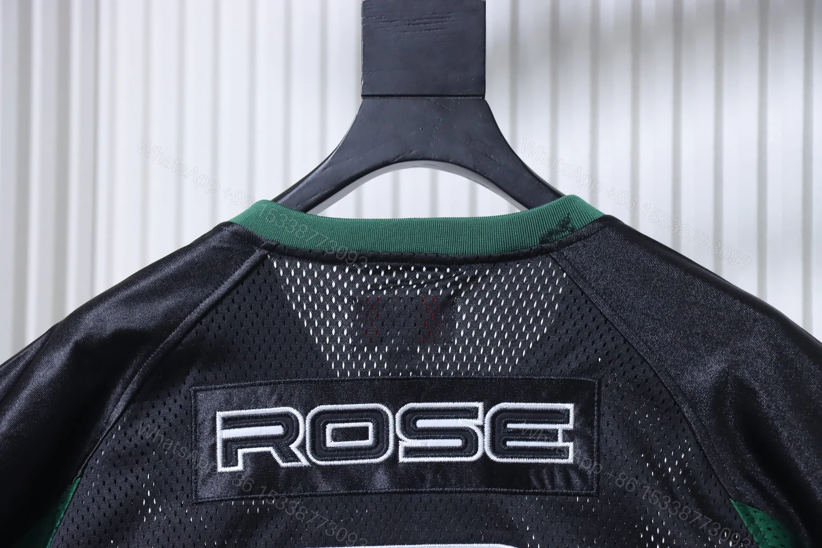 View 3 of Supreme x Martine Rose Mesh American Style Short Sleeve Football Jersey black