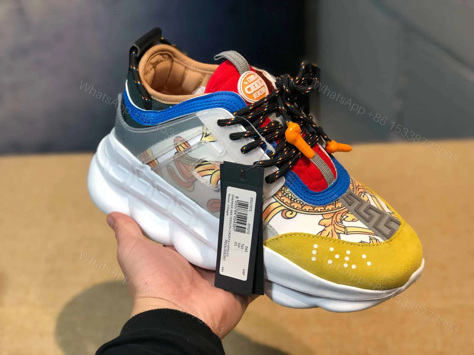 View 2 of VERSACE CHAIN REACTION SNEAKER VS 52